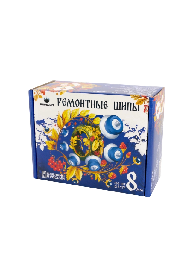 Шип 12-8-2ТР «Русские шипы», 8 мм, 500 шт