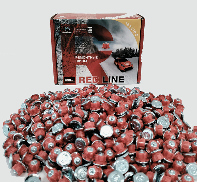 RED LINE Шип 12-9-2ТР С, высота 9 мм (500 шт)